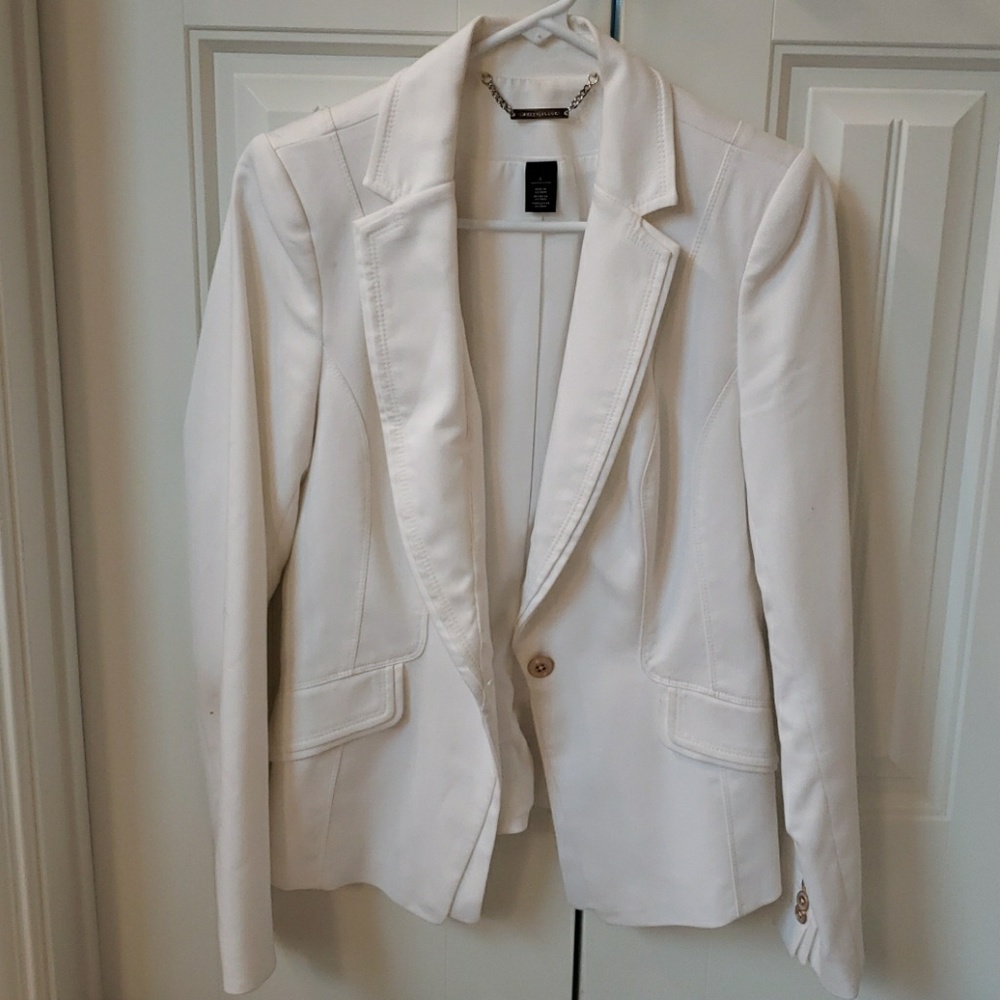 Crisp white blazer from White House Black Market